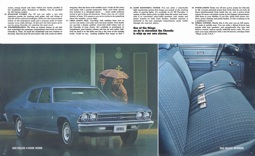 1969 Chev Chevelle Brochure Page 3